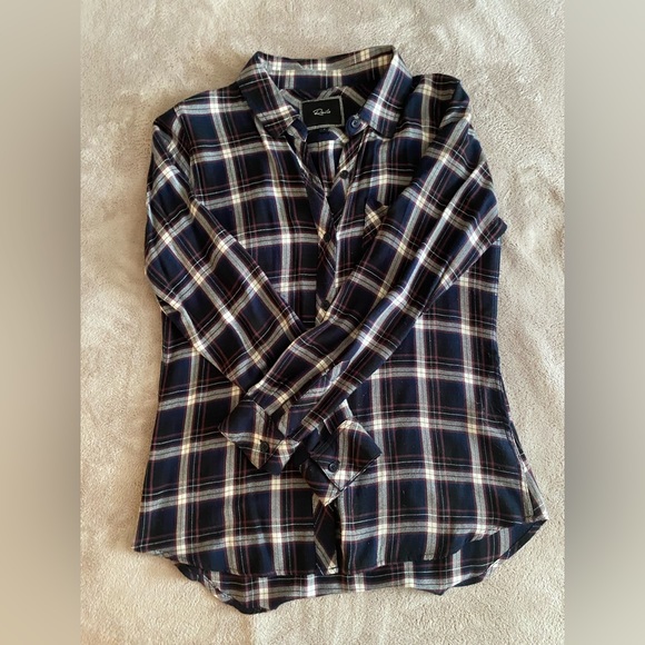 Rails Plaid Button Down Shirt Size Small - Picture 3 of 4